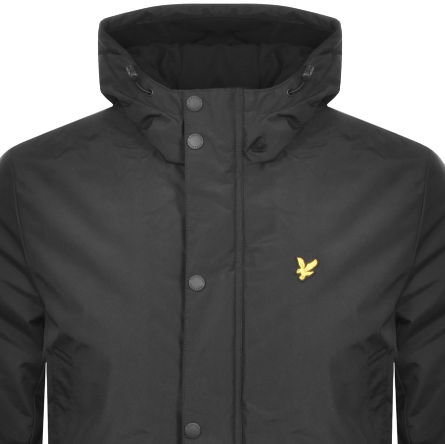 Alternative Image for ProductLyle And Scott Hooded Techincal Parka Black2